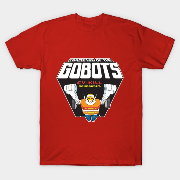 Challenge of The GoBots T-Shirt by santanafirpo